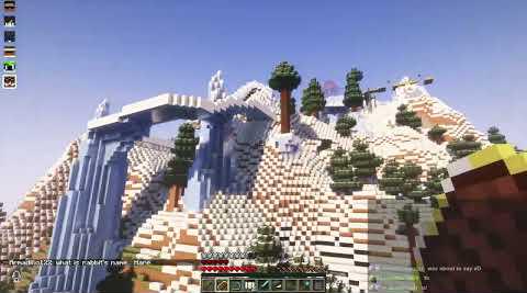 Building The Christmas Area On Gearworks SMP For The Winter Holidays