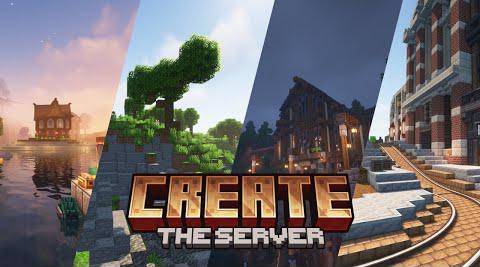 Sightseeing On Create The Server - Create 0.5.1 - Minecraft 1.19.2