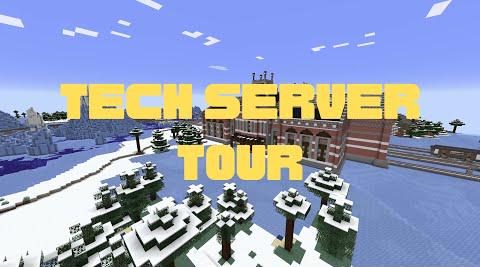 Tech Server Tour - 2023 - Create, AE2, Mekanism, Tinkers, Industrial Foregoing And More