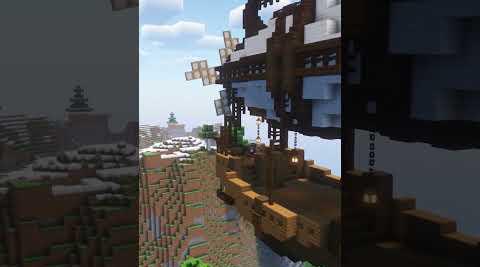 Airships With Create Interactive! #Shorts  #Minecraft #Moddedminecraft #Createmod