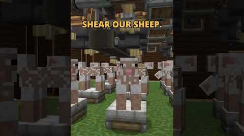 Create Mod Wool Farm In Minecraft! #Createmod #Minecraft #Sheep #Moddedminecraft