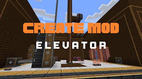 A Multi-Floor Elevator That Doesn't Break - Create Mod 0.5.0 - Minecraft 1.18.2