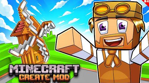 How To Build A Create Mod Windmill - Day 4