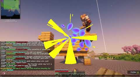 I Built My First Airship On Gearworks SMP With Goshva And SandySparkles